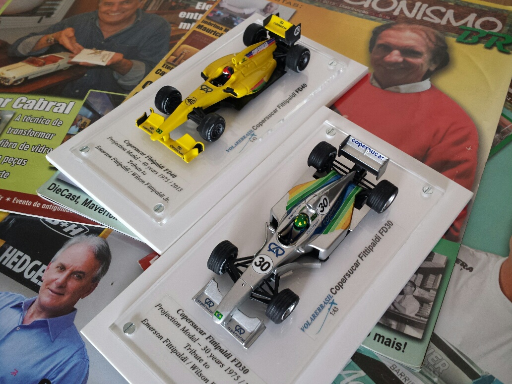 F1 COPERSUCAR FITTIPALDI FD30 / FD40 PROJECTION MODEL